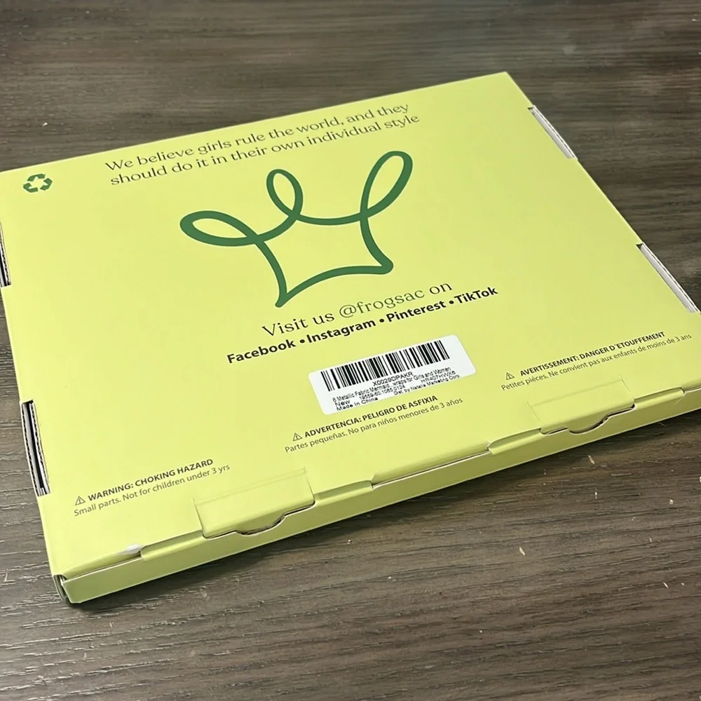 NEW Frog Sac Headband Wraps - Pack of 6